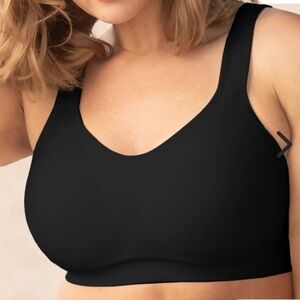 NWT Lot Of 2 Truekind Daily Comfort Wirefree Shaper Bra Black 4XL Lot Of 2